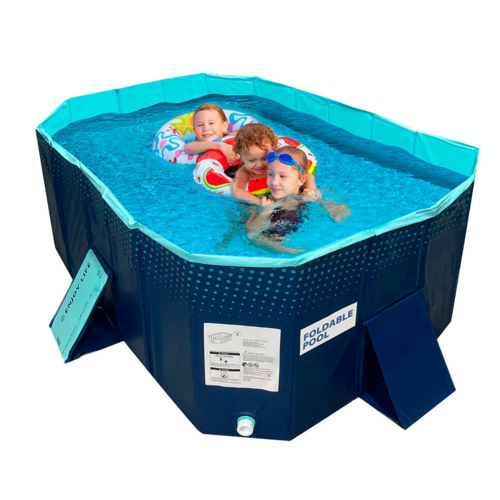 FOLDABLE POOL 1,66x1,07m. Perfect for family and children