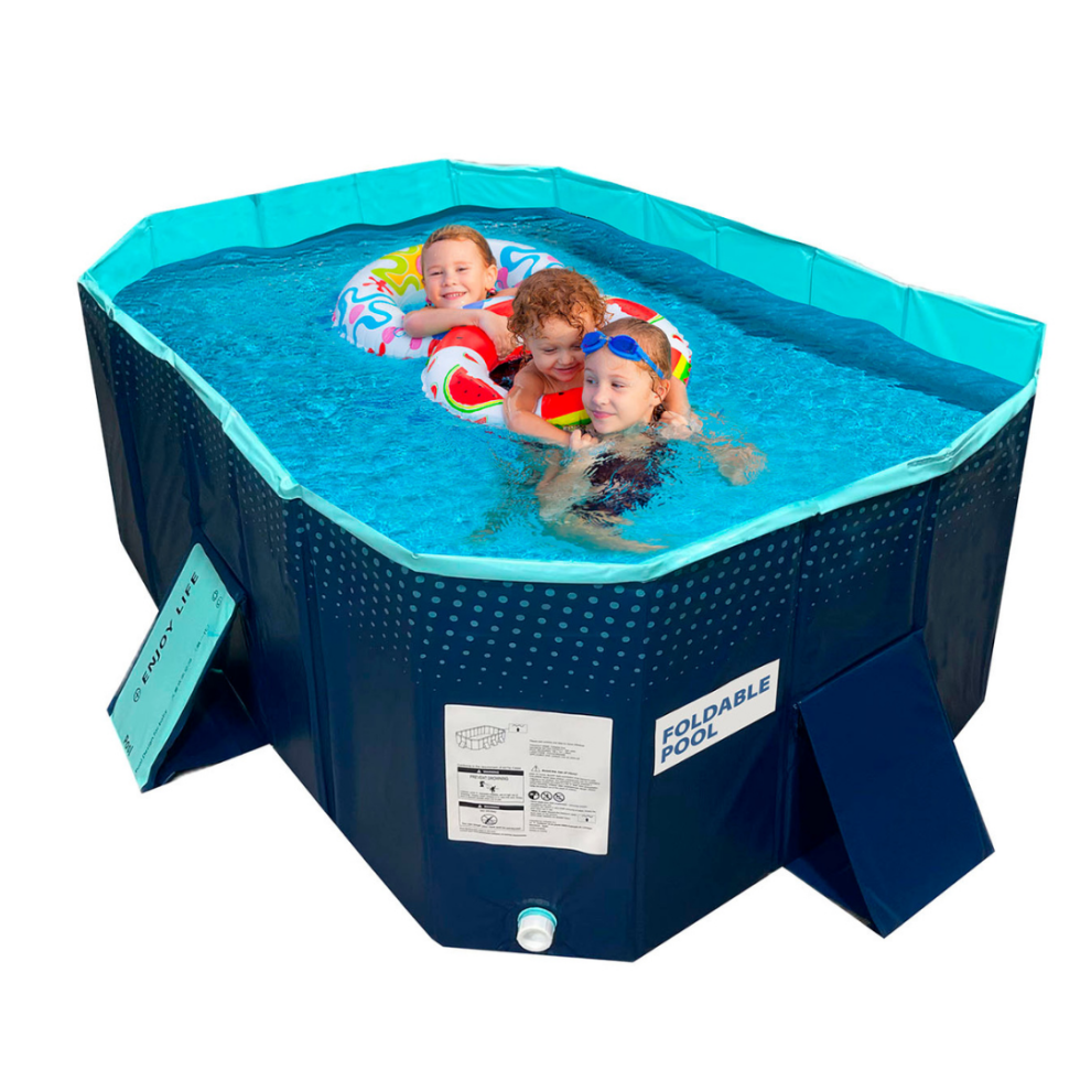 Photos - Inflatable Pool FOLDABLE POOL 1,66x1,07m. Perfect for family and children