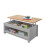 Timber Art Design UK Grey Lift Up Coffee Table 2