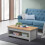 Timber Art Design UK Grey Lift Up Coffee Table 1