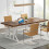Tribesigns Tribesigns 63 Inch Executive Desk, Large Computer Office Desk 8