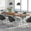 Tribesigns Tribesigns 63 Inch Executive Desk, Large Computer Office Desk 9