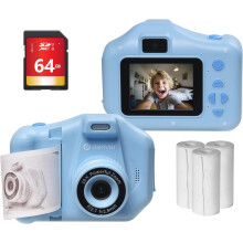 Kindercamera - DENVER - Blauw - LCD-scherm - Vanaf 3 jaar - Unisex
