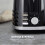 Tower Tower Solitaire Black Kettle Toaster T24042BLK Microwave & Canisters 10