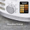 Tower Tower Solitaire White Kettle Toaster T24042WHT Microwave Canisters Set 9