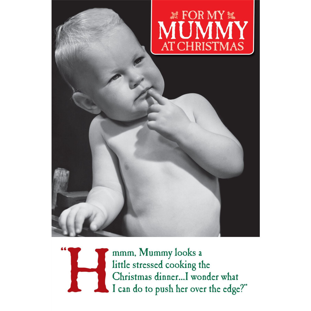 Mummy Christmas Card, Funny Christmas Cards Mummy