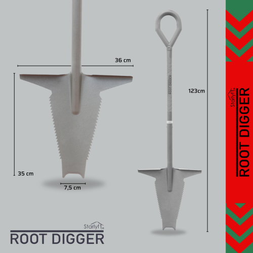 Starlyf Root Digger, Multi purpose shovel 1