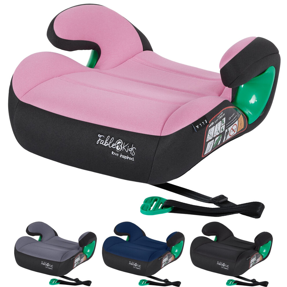 FableKids Child Car Seat Booster Seat ECE ELLA Pink