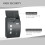 Homcom HOMCOM Weatherproof Wall Mounted Letter Box Post Box with Keys Anthracite Grey 3