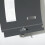 Homcom HOMCOM Weatherproof Wall Mounted Letter Box Post Box with Keys Anthracite Grey 8