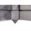 Warwick Grey Velvet Fabric High Back Corner Sofa 4