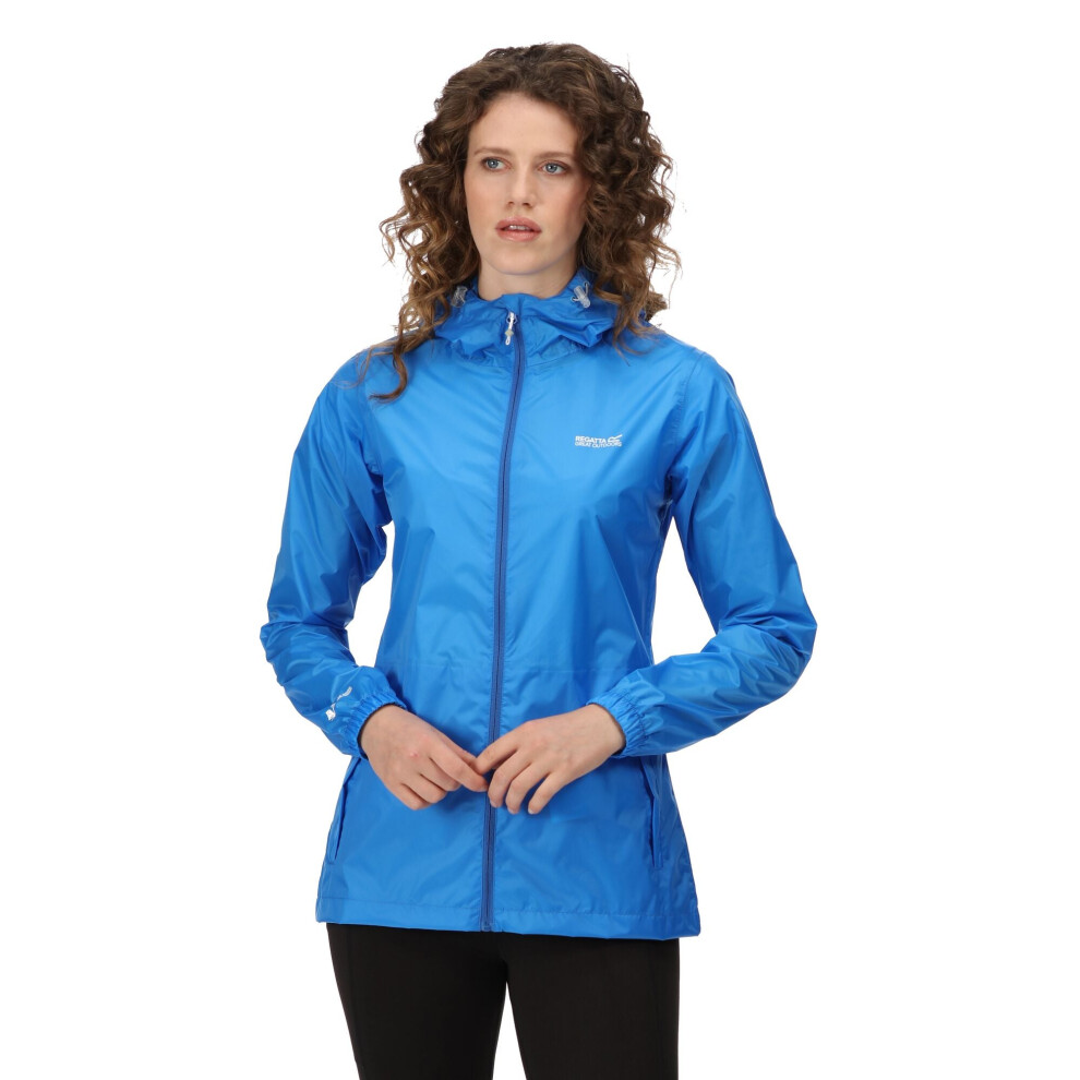 (8) Regatta Women's Pack-It II Jacket - Sonic Blue