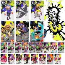 23Pcs PVC NFC Tag Cards - Splatoon 3 Octoling Octopus Design for Switch Wii-U