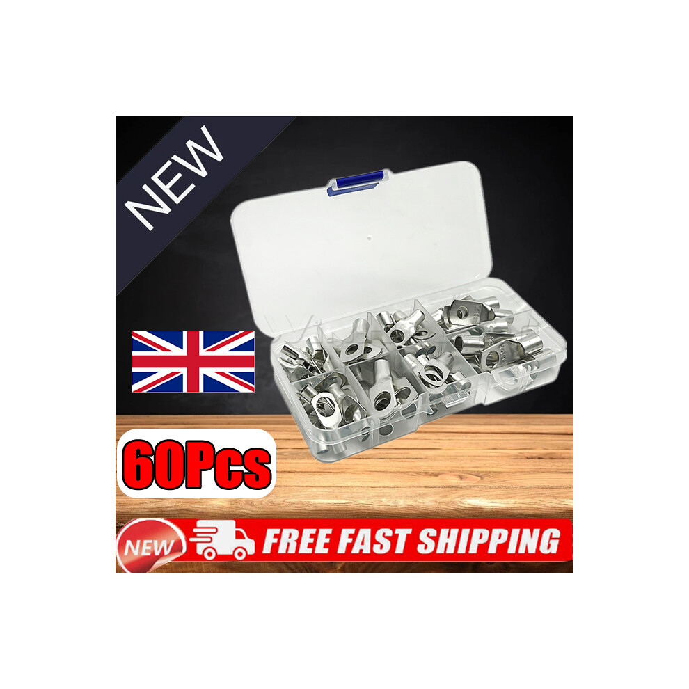 Heavy Duty Copper Tube Terminals Battery Welding Ring Crimp Cable Lugs