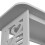 Living And Home 2-Tier PVC Side Table Small Nightstand 5