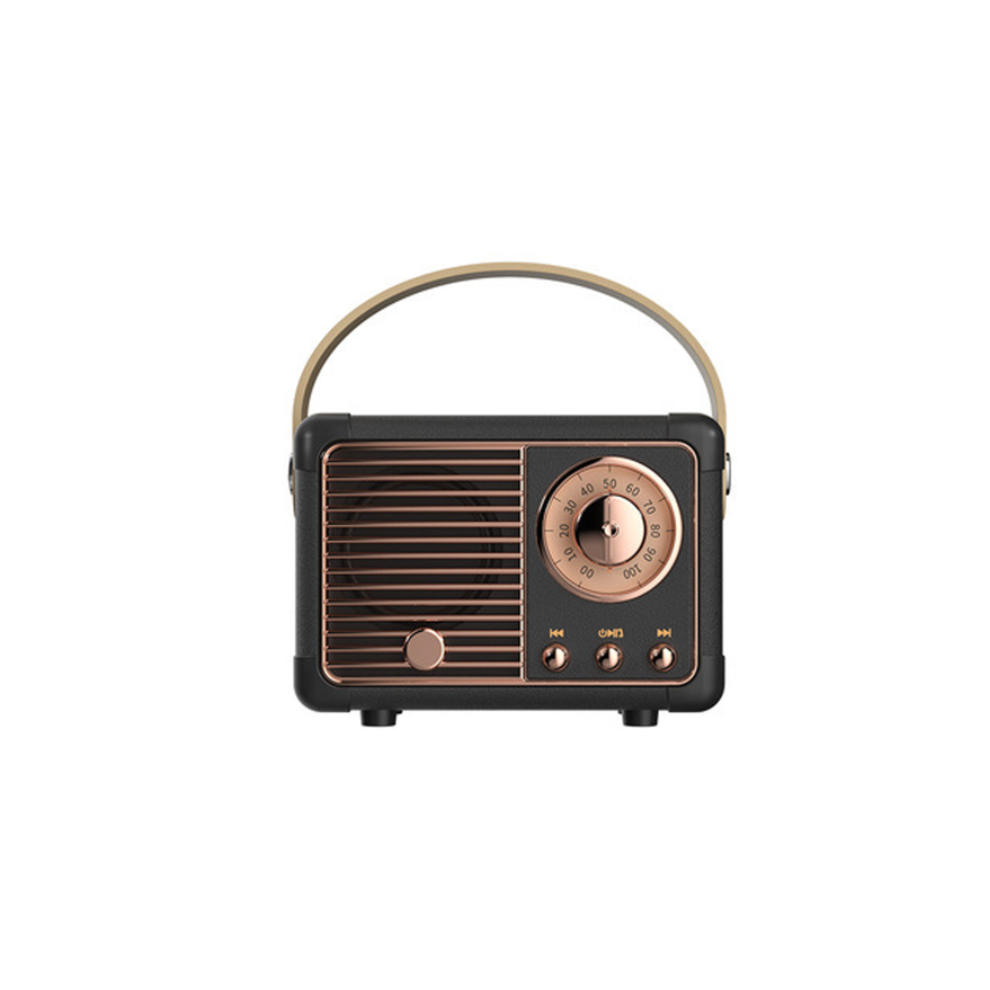 Chronus Retro Bluetooth Speaker Wireless Mini Speaker,Outdoor Bluetooth Speaker With Crystal Clear Stereo Sound Rich Bass, Portable Speaker Best 6976919904835