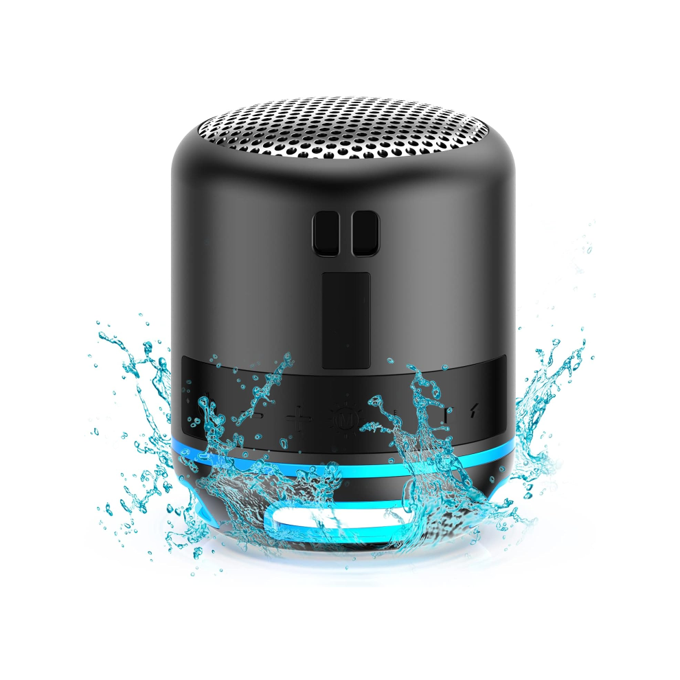 Chronus Small Bluetooth Speakers Portable Wireless Speaker Mini Speaker, Tws Pairing, Rgb Lights, 15H Playtime, Waterproof Beach Speaker For Home, 6976919904798