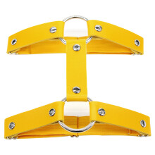 (Yellow) 2Pcs Garter Thigh Harness Leg Garter Leg Harness Thigh Garter Harness Thigh Garter Belt for Girls