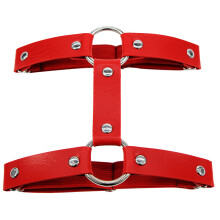 (Red) 2Pcs Garter Thigh Harness Leg Garter Leg Harness Thigh Garter Harness Thigh Garter Belt for Girls