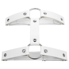 (White) 2Pcs Garter Thigh Harness Leg Garter Leg Harness Thigh Garter Harness Thigh Garter Belt for Girls