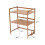 Living And Home (Brown, 2-Tier) Wooden Spice Rack Organizer with Hooks 7