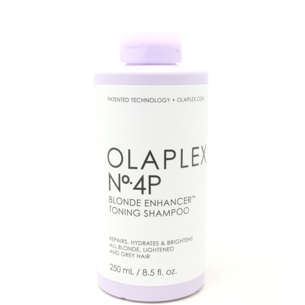 Olaplex No. 4P Blonde Enhancer Toning Shampoo  8.5oz/250ml New