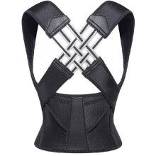 (XL) Camel Anti Sitting Posture Correction Belt Back Posture Corrector Adjustable