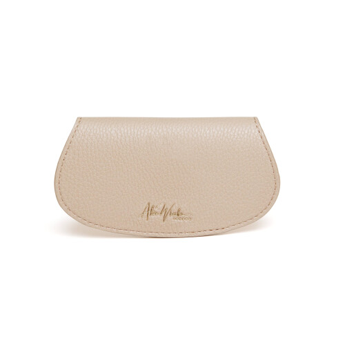 (Stone) Vegan Leather Bee Glasses Case 1