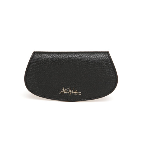 (Black) Vegan Leather Bee Glasses Case 1