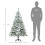 Homcom HOMCOM 5ft Snow Flocked Artificial Christmas Tree w/ Realistic Branch Tips 2