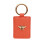 (Orange) Alice Wheeler Vegan Leather Bee Keyring 1
