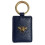 (Navy) Alice Wheeler Vegan Leather Bee Keyring 1