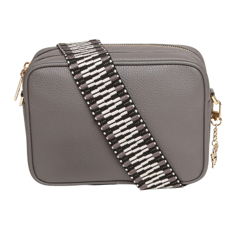 Alice Wheeler (Slate) Soho Double Zipped Bee Bag