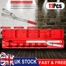 (Red) Universal Pulley Fan Clutch Holder Wrench Tool