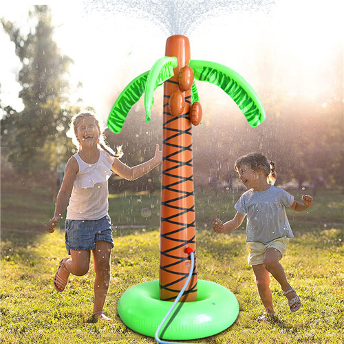 Inflatable Coconut Tree Swimming Pool Party Spray Sprinkler 2