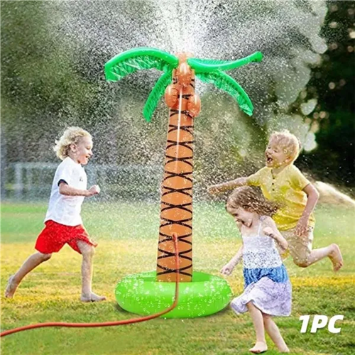 Inflatable Coconut Tree Swimming Pool Party Spray Sprinkler 1