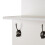 Living And Home (30*30*180cm) Open-Style Corner Rack with Hooks 6