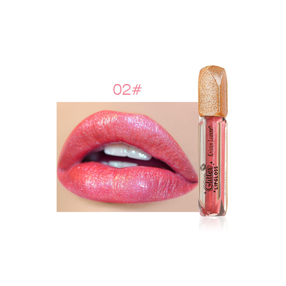 Not,Specified (No.02) 4Ml Pearlescent Lip Gloss Non-Stick Matte Lipstick