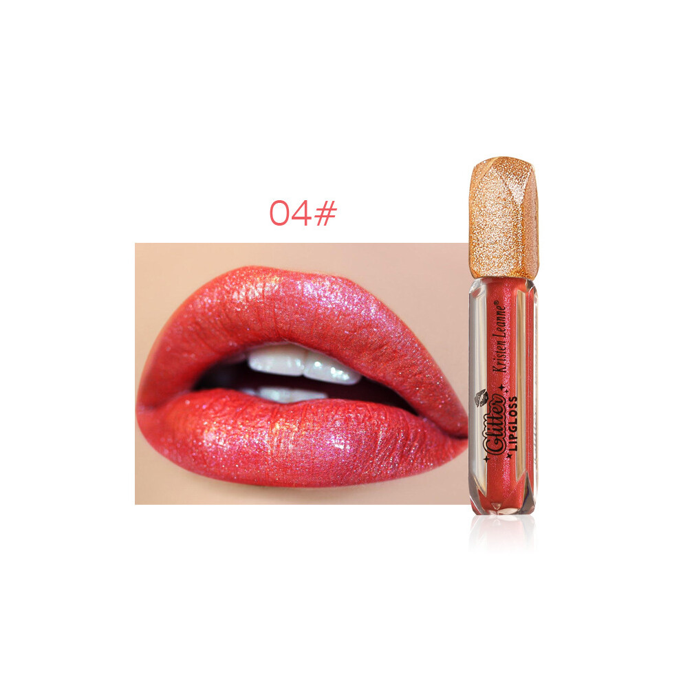 Not,Specified (No.04) 4Ml Pearlescent Lip Gloss Non-Stick Matte Lipstick