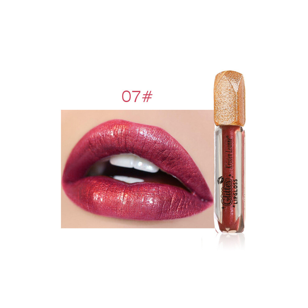 Not,Specified (No.07) 4Ml Pearlescent Lip Gloss Non-Stick Matte Lipstick