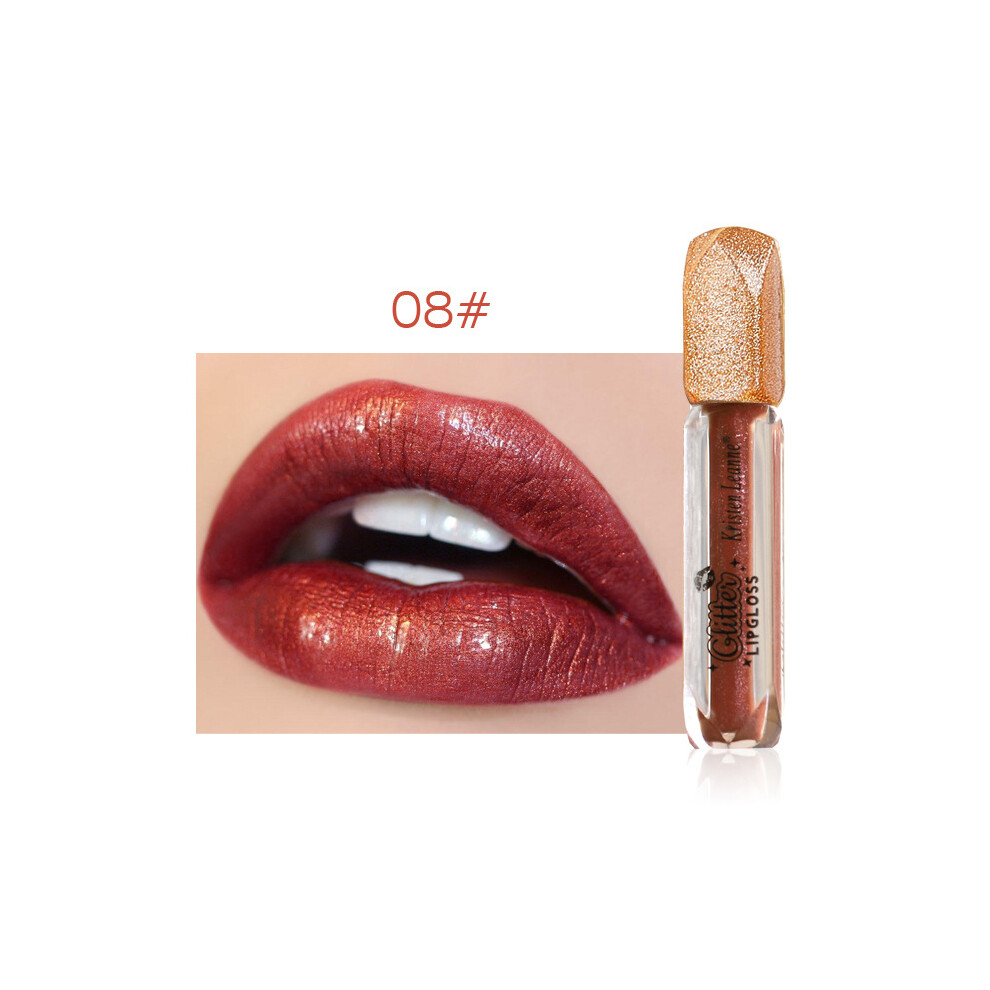 Not,Specified (No.08) 4Ml Pearlescent Lip Gloss Non-Stick Matte Lipstick