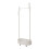 Living And Home Small Clothes Rack with Wheels 3