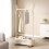 Living And Home Small Clothes Rack with Wheels 2