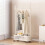 Living And Home Small Clothes Rack with Wheels 1