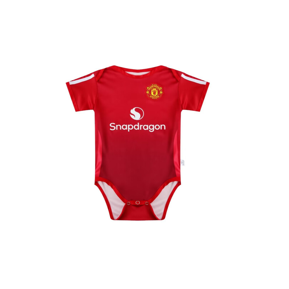 (Manchester United, 12M) Baby Romper European Cup Football Infant Crawling Jumpsuit  ï»¿