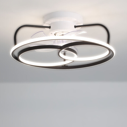 Living And Home LED 3 Round Ceiling Fan Light 2