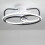 Living And Home LED 3 Round Ceiling Fan Light 5