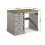 Mercers Furniture Corona Grey Wax Dressing Table Desk Solid Wood Pine Bedroom 5