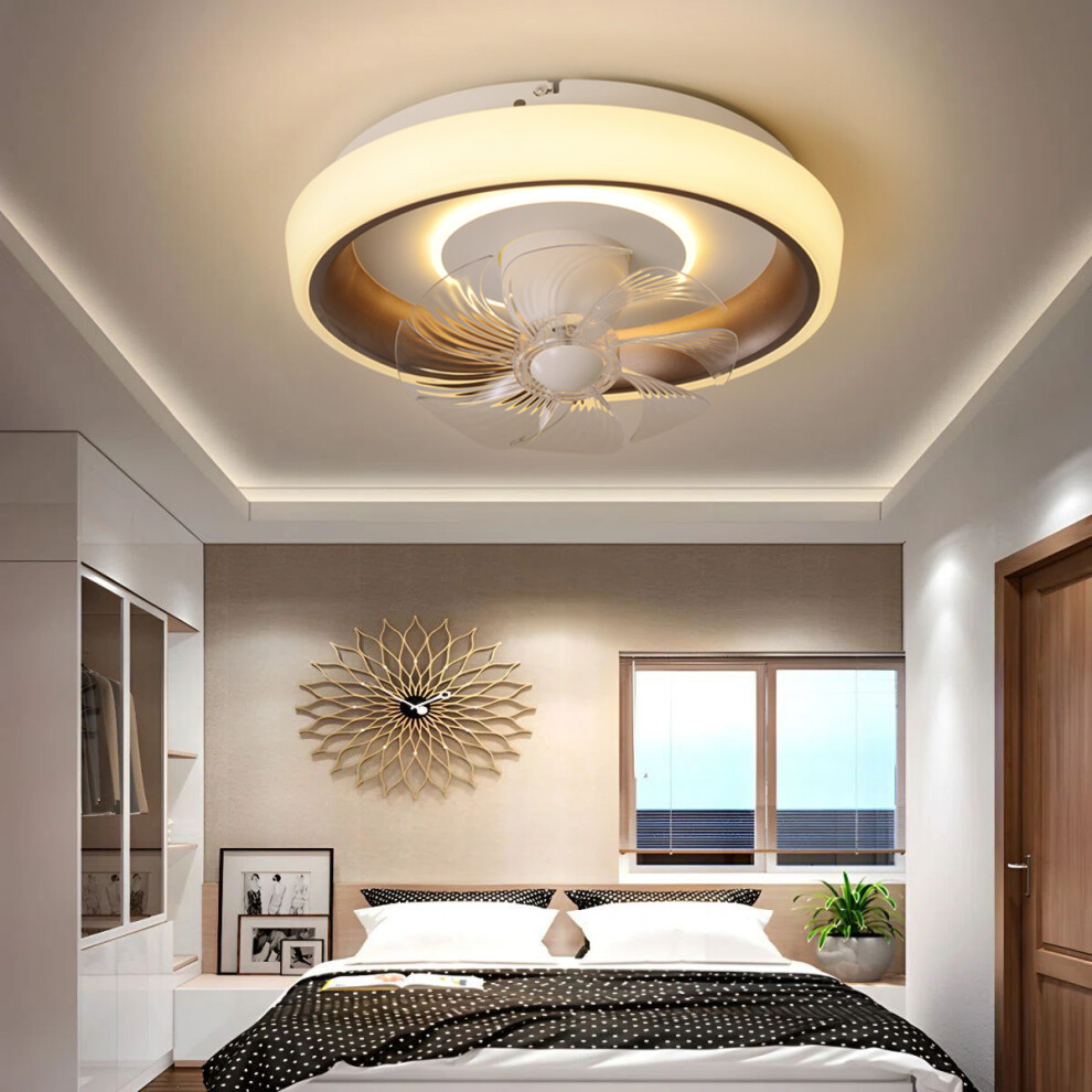 20inch Ceiling Mount LED Fan Light with 8 Blades