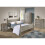 Mercers Furniture Corona Grey 4'6" Double Low End Bed Frame Solid Wood Pine Wooden 9